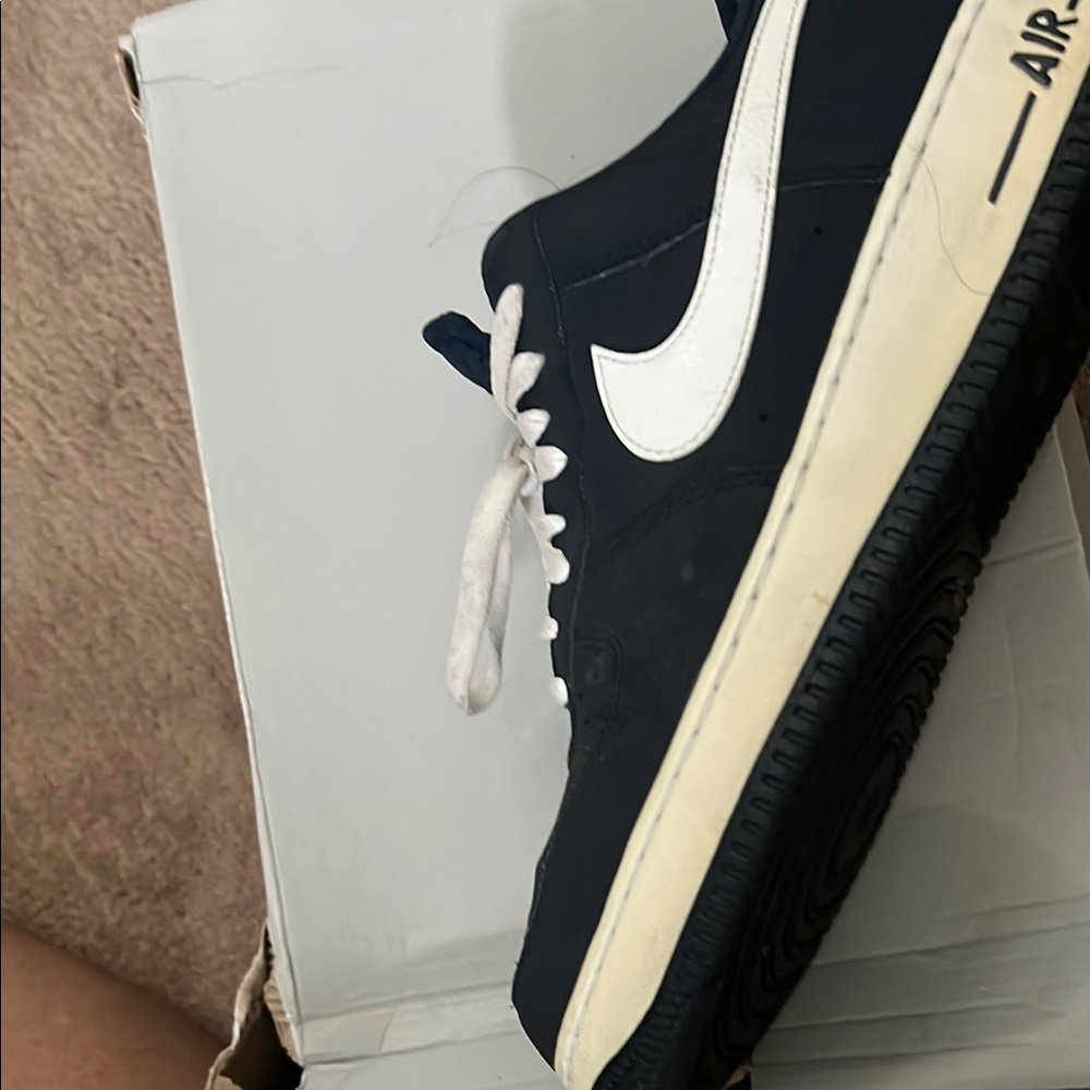 Nike Air Force 1 High ‘07 Dark navy suede - Picture 3 of 11